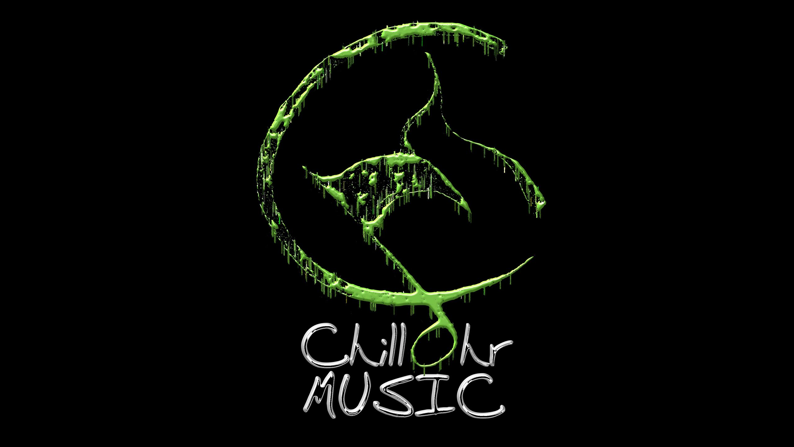 Chillohr Music Logo 4k black